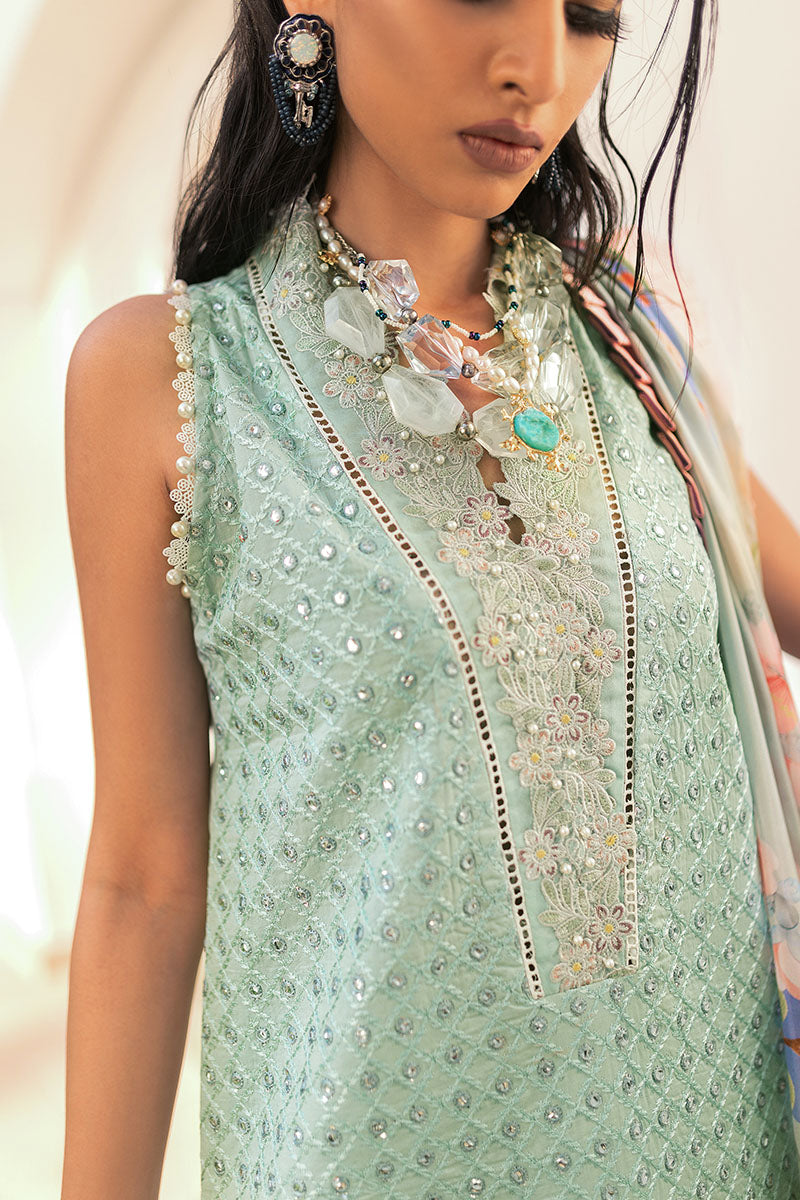 Honey Dew - HM22-04A | Mushq  | Hemline Lawn Collection 2022