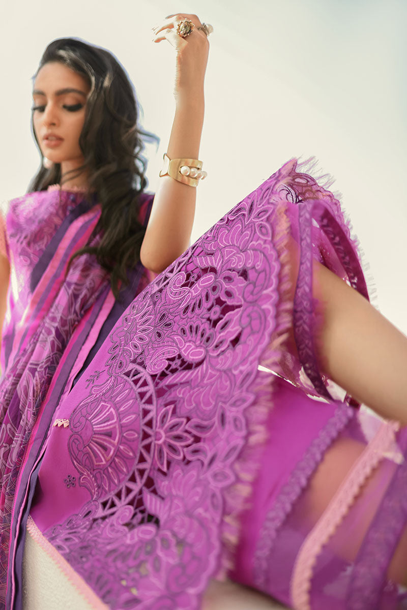 Wild Aster - HM22-05B | Mushq | Hemline Lawn Collection 2022