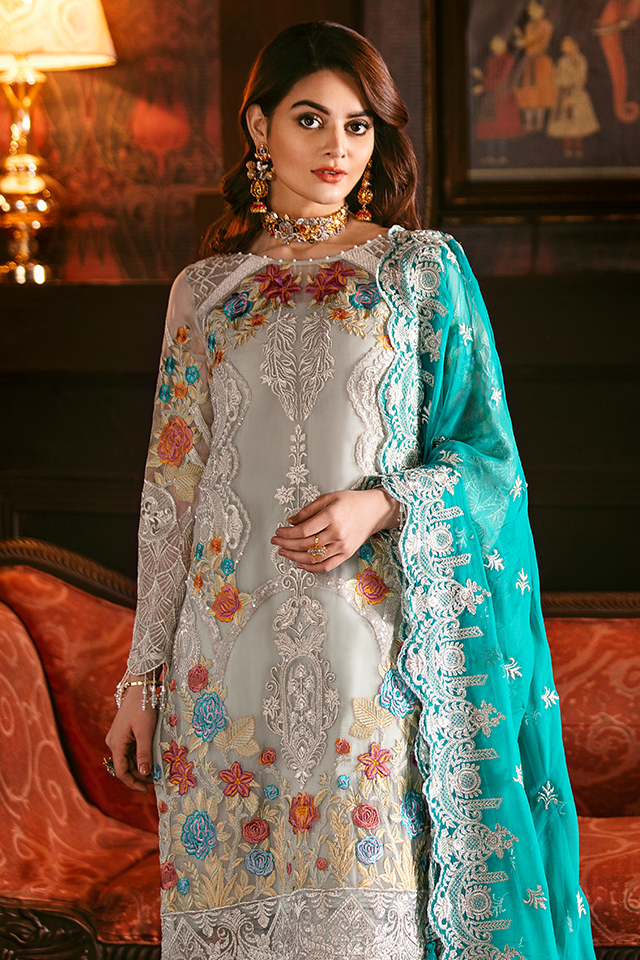 I-108 Glimmering Maya - Serene | Imrozia | Majestic | Premium Embroidery - Solas de Lune
