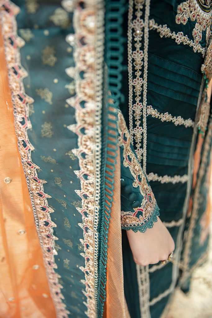 SS - 02 - RAWA | Qalamkar | Mirahil Luxury Lawn 2022