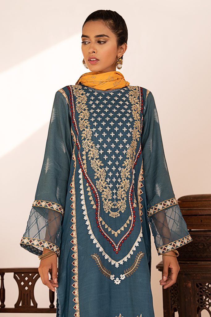 LE-01 | Qalamkar | Qline Linen 2020