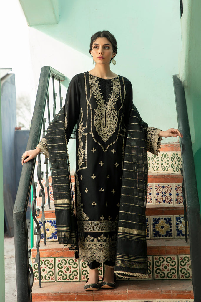 QB - 14 Felice | Qalamkar | Qline Summer Lawn 2022