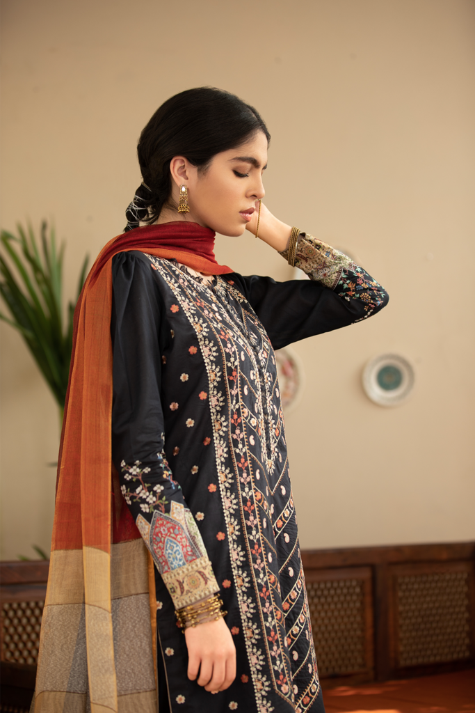 QLS-15 | Qalamkar | Qline Lawn | 2020