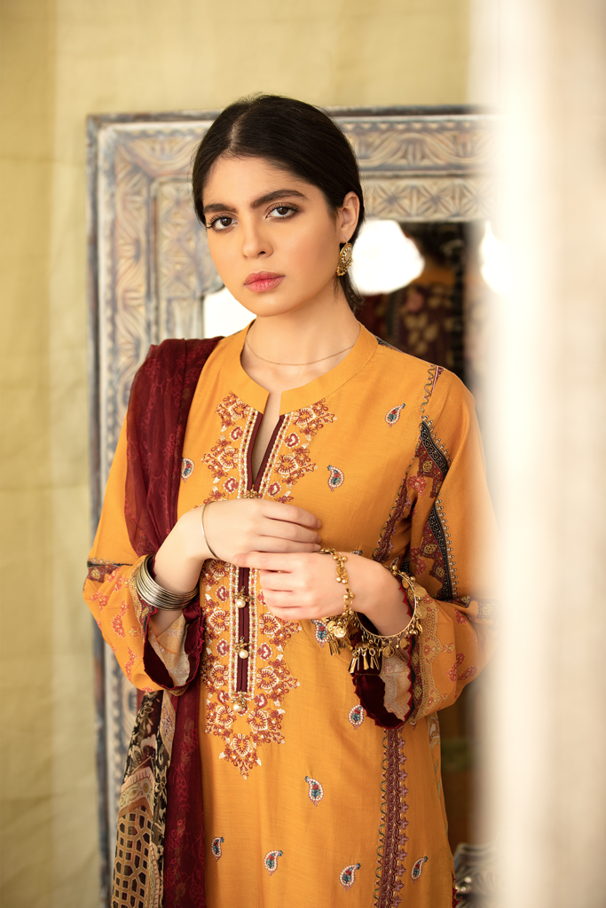 QLS-13 | Qalamkar | Qline Lawn | 2020