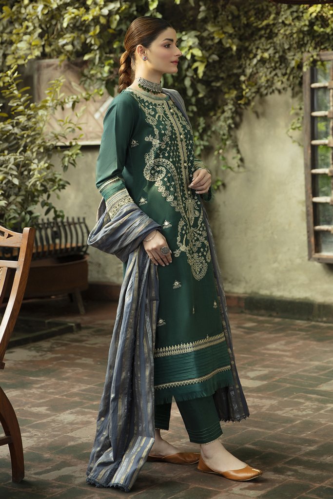 NW-04 | Qalamkar | Unstitched Qline Linen Collection 2021