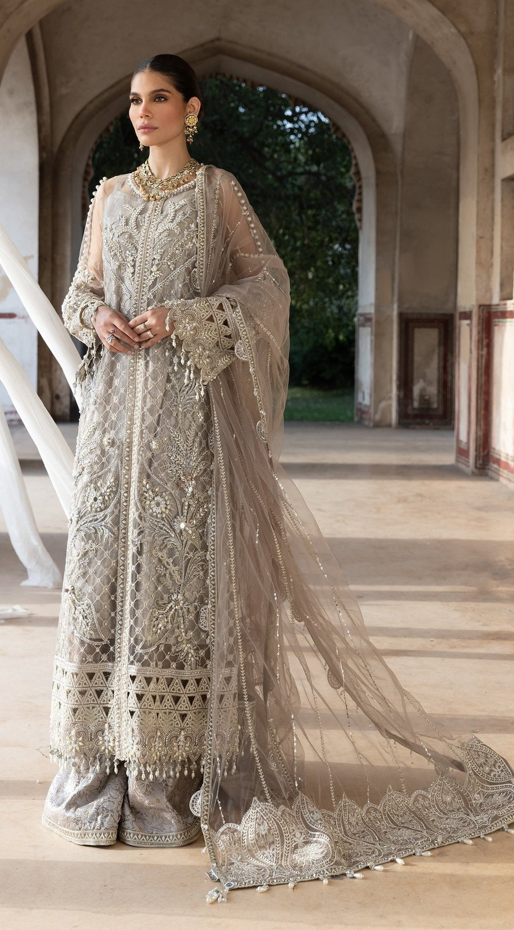 Jade - AC 21 - 06 | Anaya By Kiran Chaudhry | Opulence Collection 2021