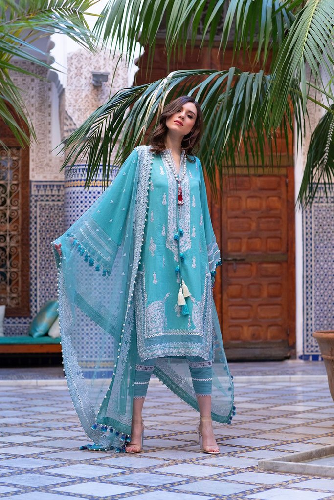 Design 11B | Sobia Nazir | Unstitched | Luxury Lawn 2020
