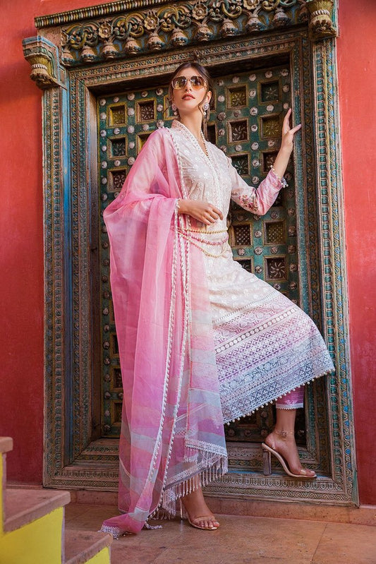 Design 12B | Sobia Nazir | Unstitched | Luxury Lawn 2020