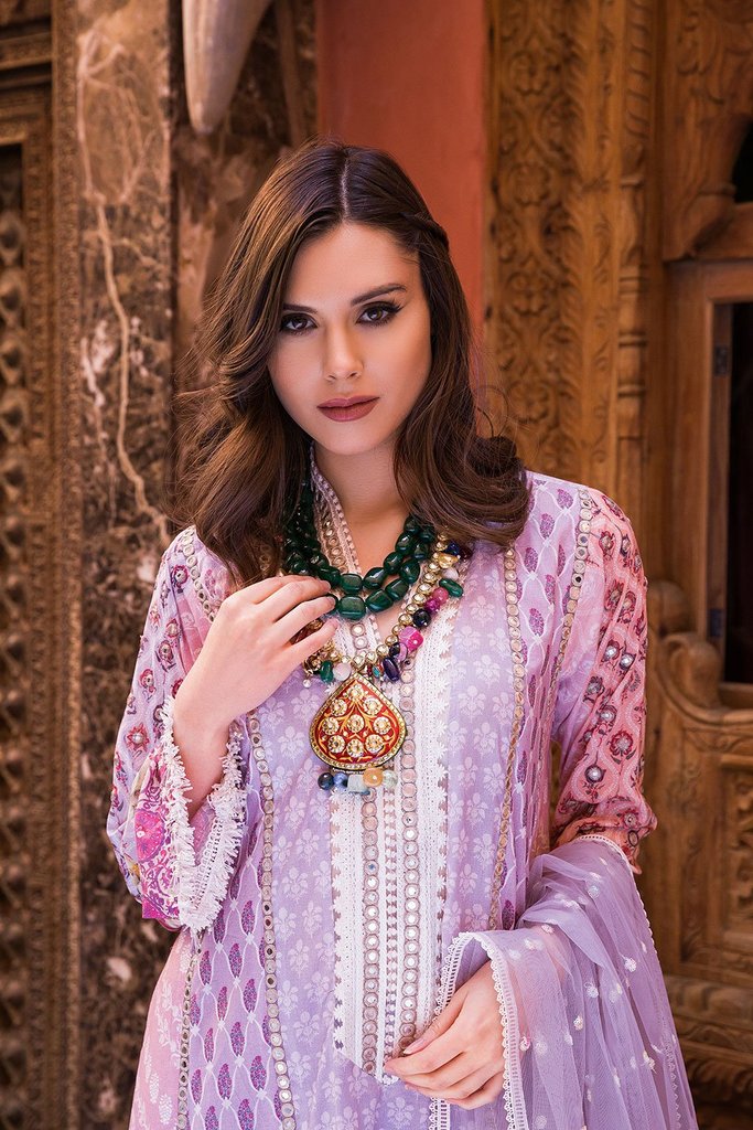 Design 13B | Sobia Nazir | Unstitched | Luxury Lawn 2020