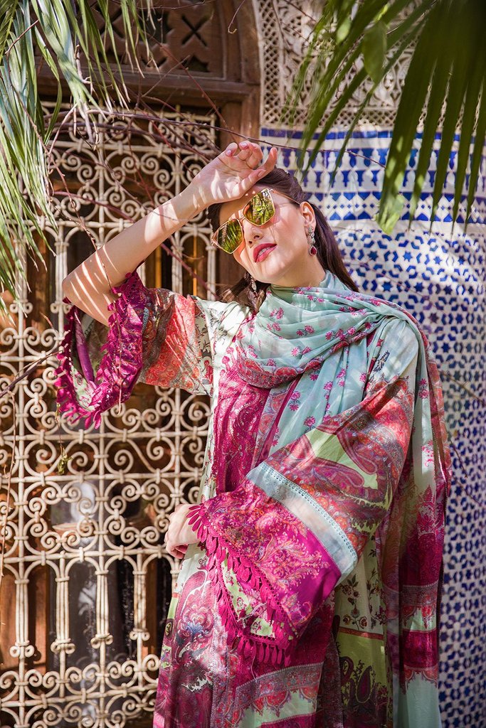 Design 14A | Sobia Nazir | Unstitched | Luxury Lawn 2020