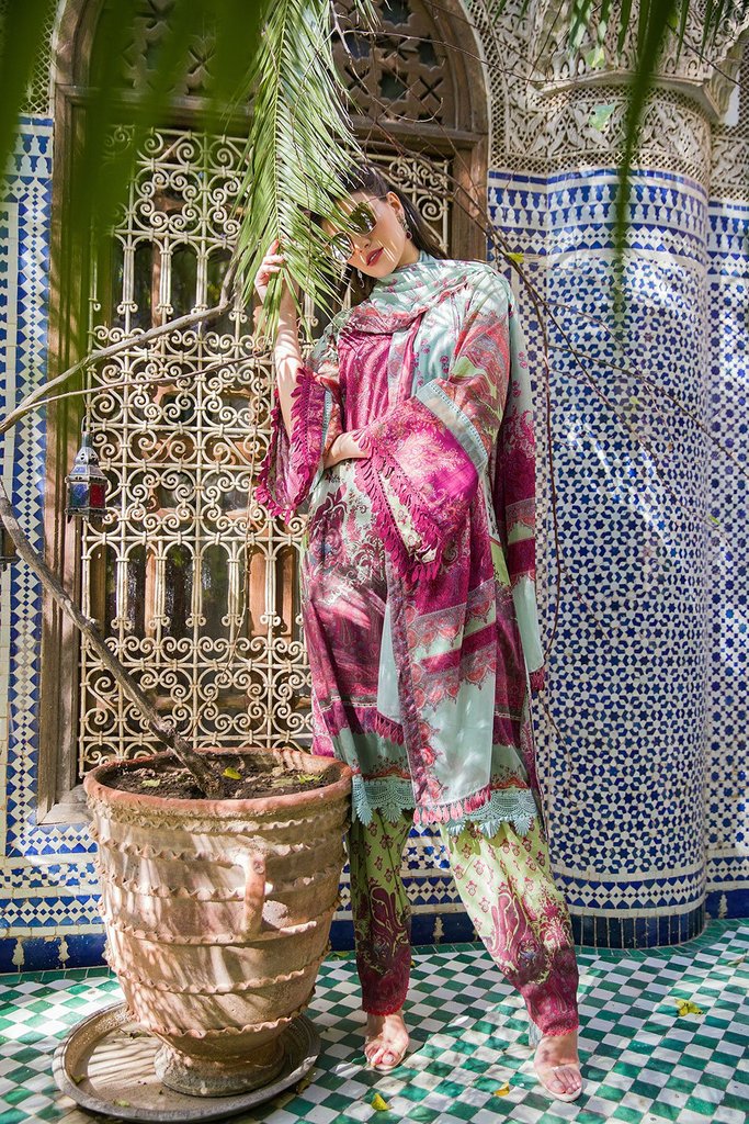 Design 14A | Sobia Nazir | Unstitched | Luxury Lawn 2020