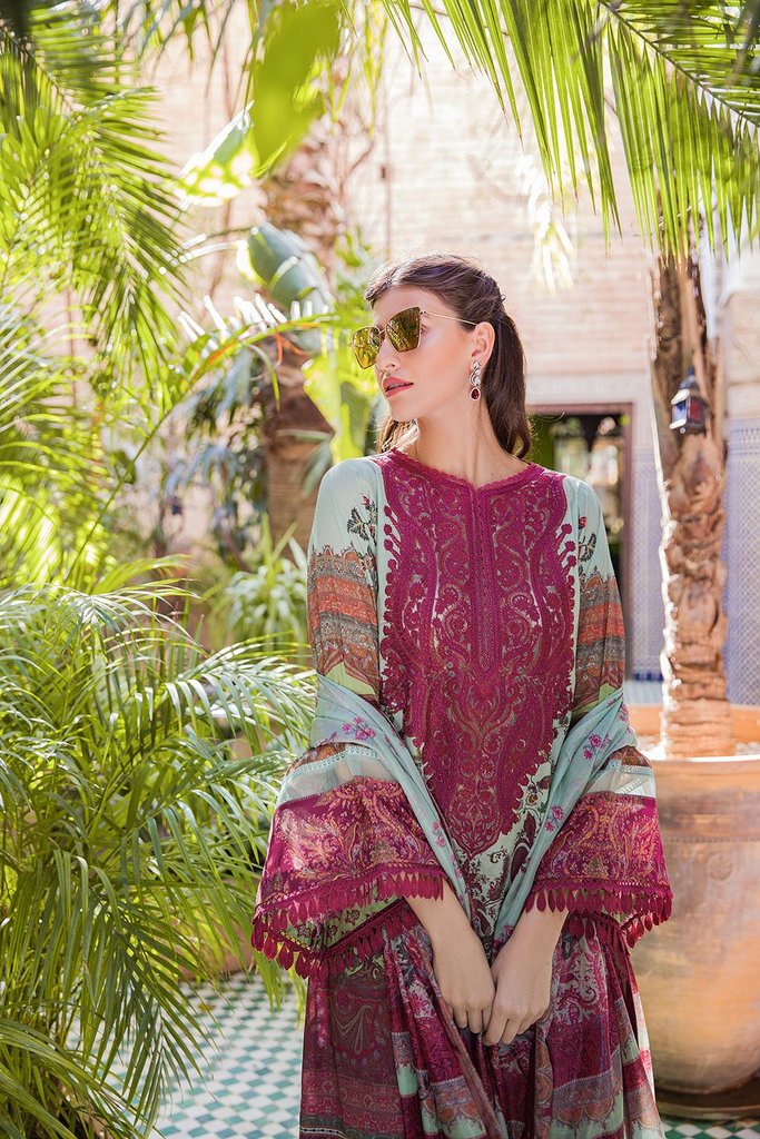 Design 14A | Sobia Nazir | Unstitched | Luxury Lawn 2020
