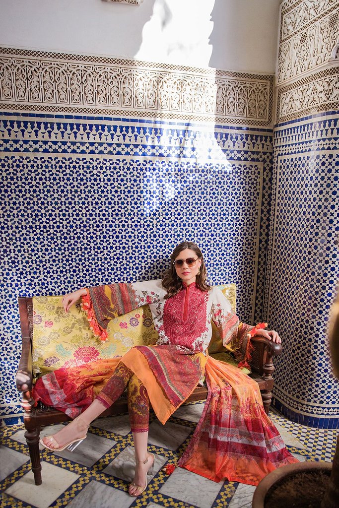 Design 14B | Sobia Nazir | Unstitched | Luxury Lawn 2020