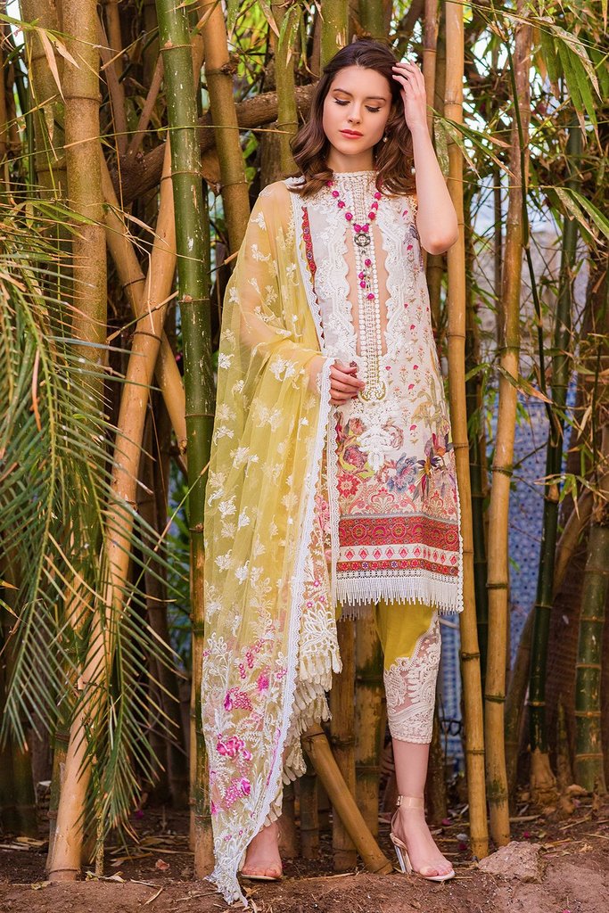 Design 15B | Sobia Nazir | Unstitched | Luxury Lawn 2020
