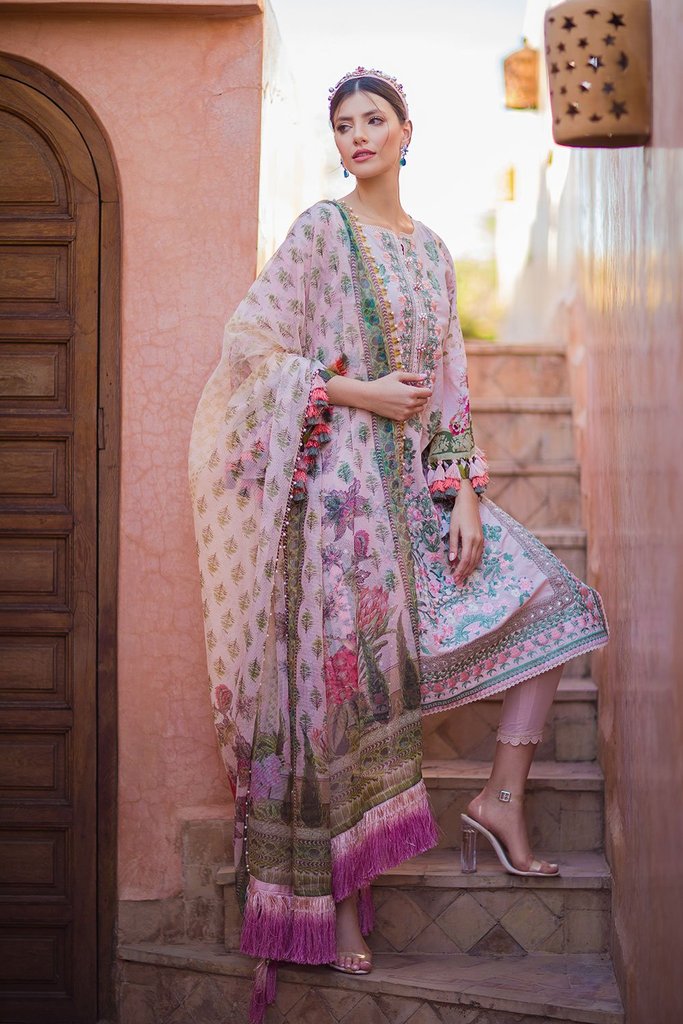 Design 3A | Sobia Nazir | Unstitched | Luxury Lawn 2020