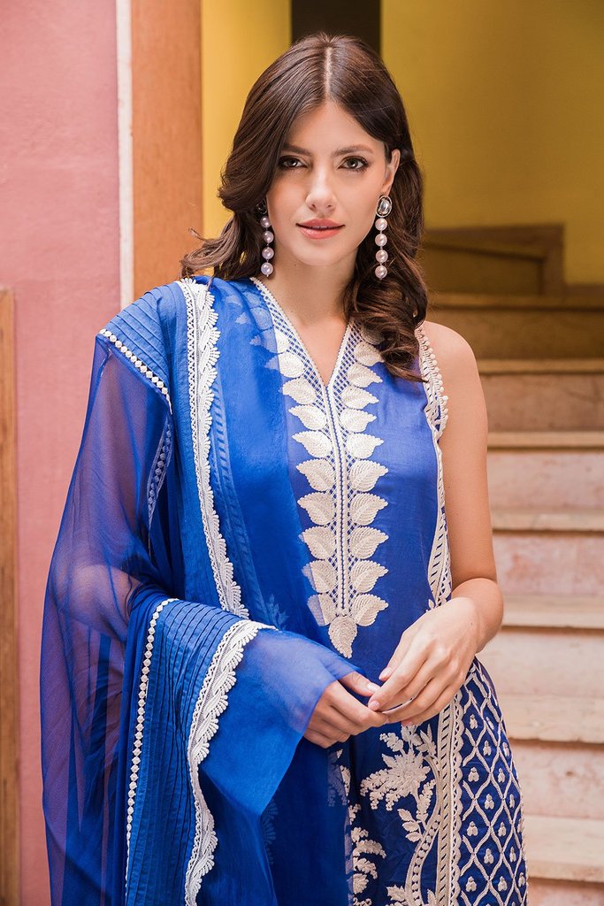 Design 4A | Sobia Nazir | Unstitched | Luxury Lawn 2020