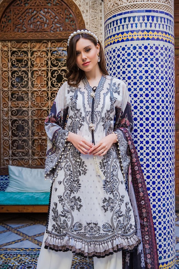 Design 6A | Sobia Nazir | Unstitched | Luxury Lawn 2020