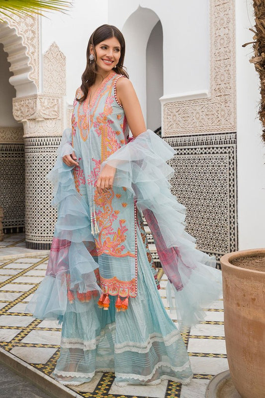 Design 6B | Sobia Nazir | Unstitched | Luxury Lawn 2020
