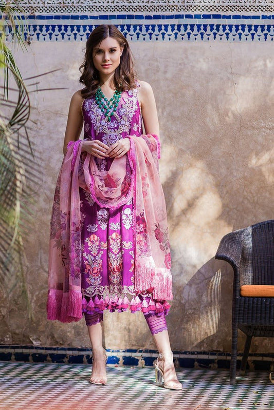 Design 7B | Sobia Nazir | Unstitched | Luxury Lawn 2020