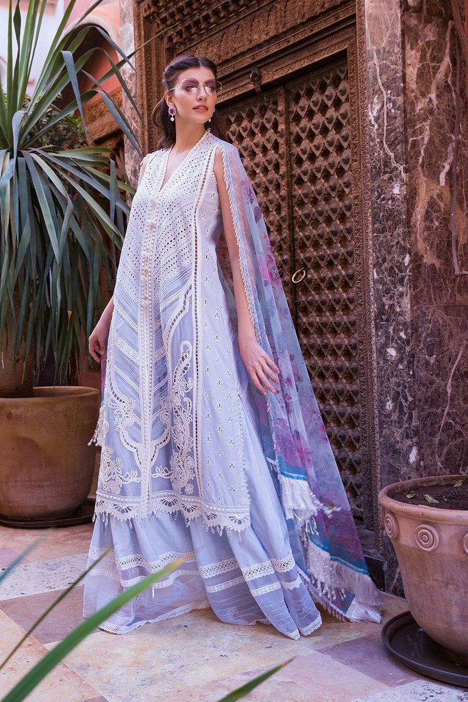 Design 8A | Sobia Nazir | Unstitched | Luxury Lawn 2020