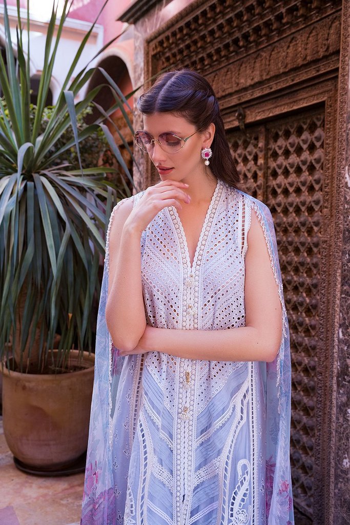 Design 8A | Sobia Nazir | Unstitched | Luxury Lawn 2020