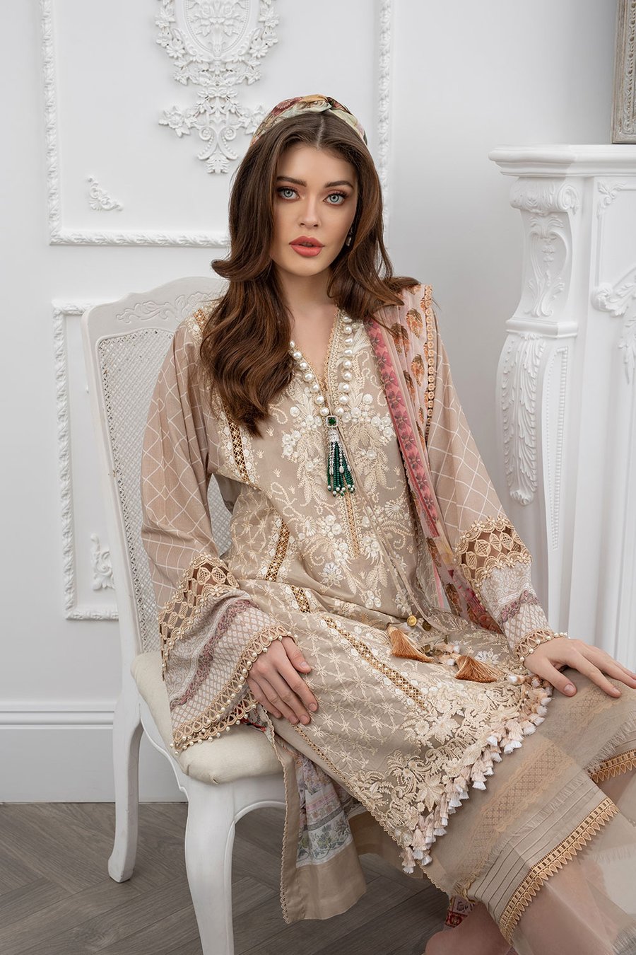 7A | Sobia Nazir Luxury Lawn Collection 2021
