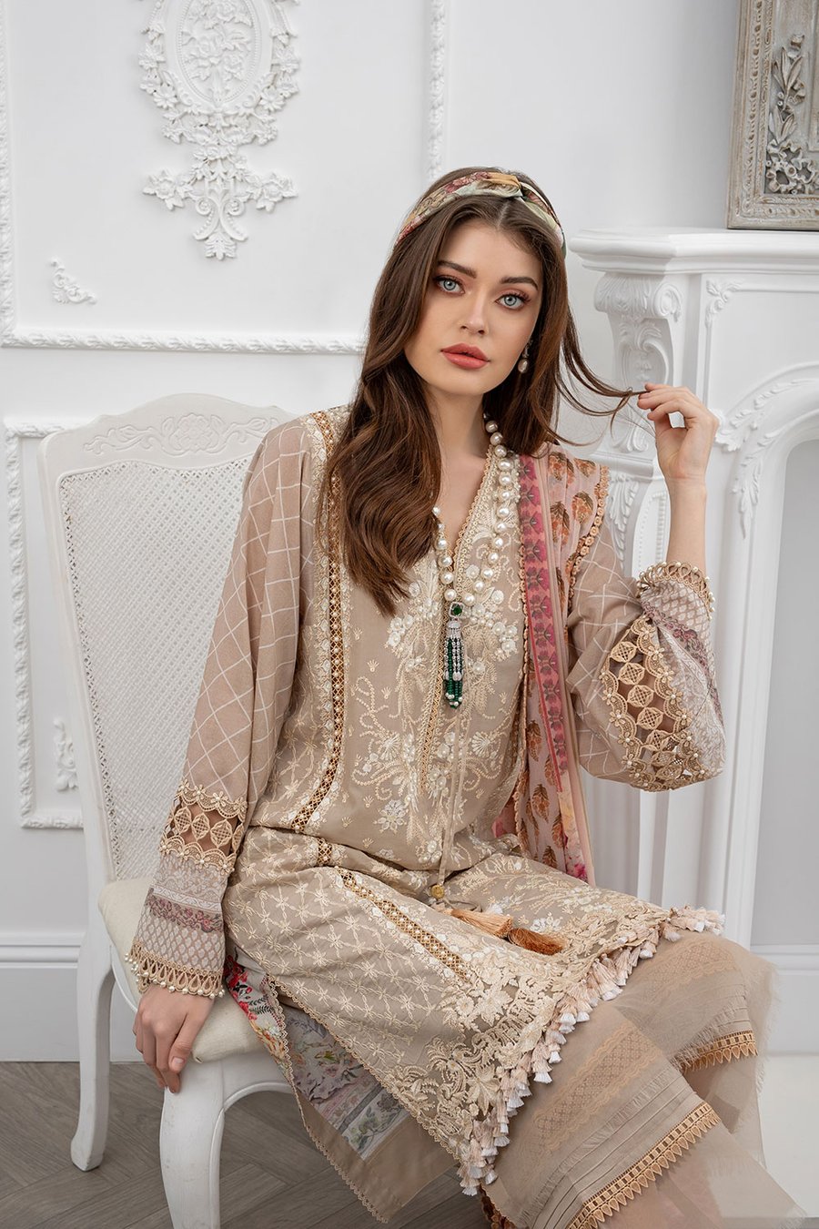 7A | Sobia Nazir Luxury Lawn Collection 2021