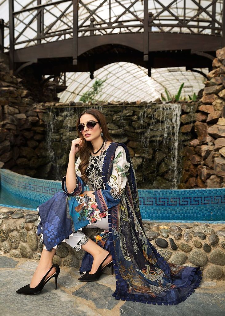 02-Laurel | Afrozeh | Sienna Lawn'20