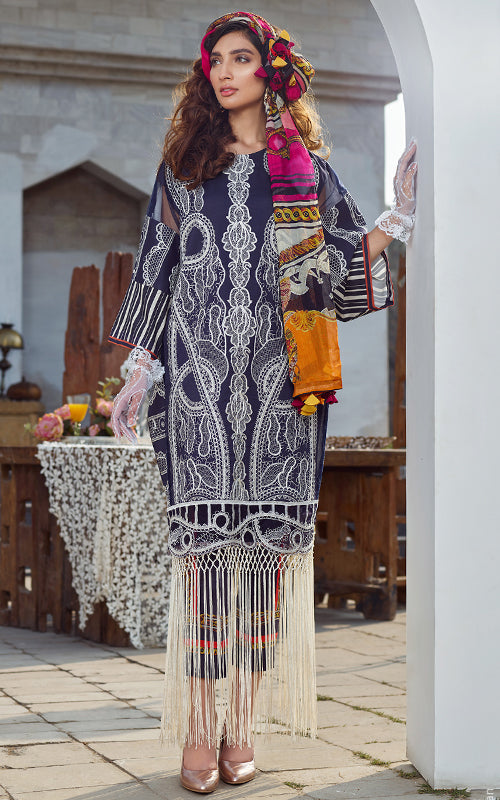 15-R Classy Creations | Asifa & Nabeel | Summer'20 Luxury Lawn