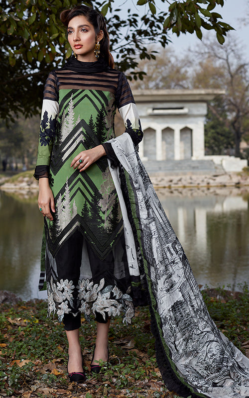 44-C A New Leaf | Asifa & Nabeel | Summer'20 Luxury Lawn