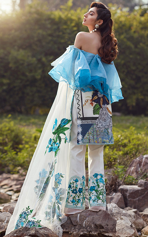 31-D Floressence Loft | Asifa & Nabeel | Summer'20 Luxury Lawn