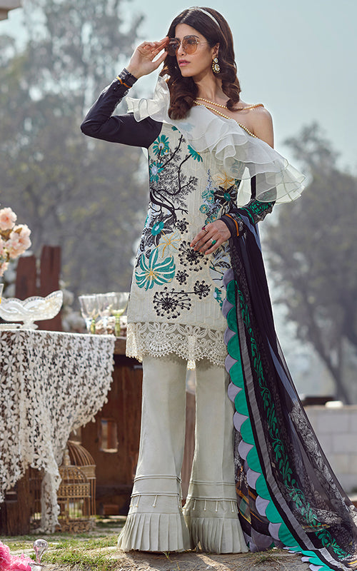 45-M Magic Burst | Asifa & Nabeel | Summer'20 Luxury Lawn