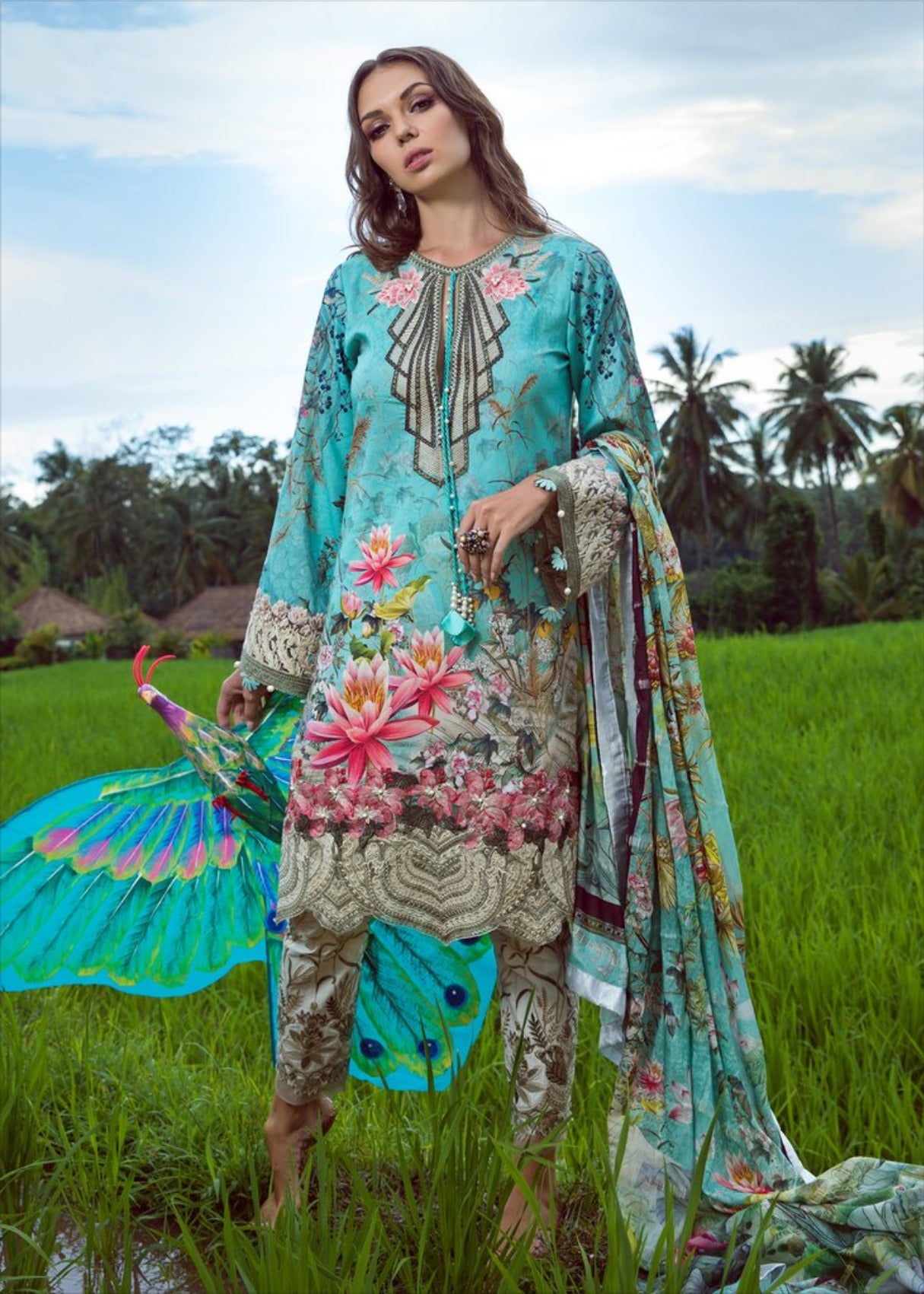 Lotus Dream 2B - Shiza Hassan Luxury Lawn 2019