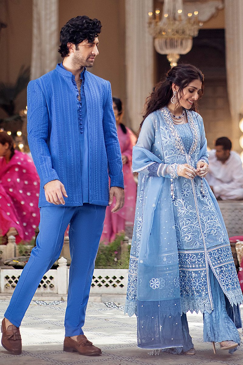 SAHAR - MFC21-09 | Mushq | Festive Chikankari Daastan Collection 2021