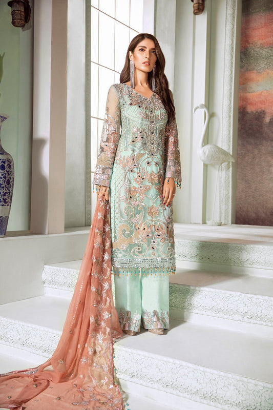 Haze Pine (MMC-05) | Maryum n Maria | Embroidered Collection