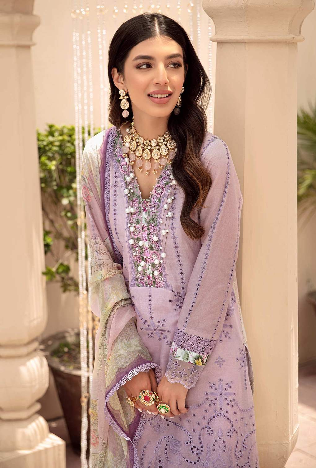 D5-Lilac-Ombre | Noor Eid Chikankari Vol II 2021