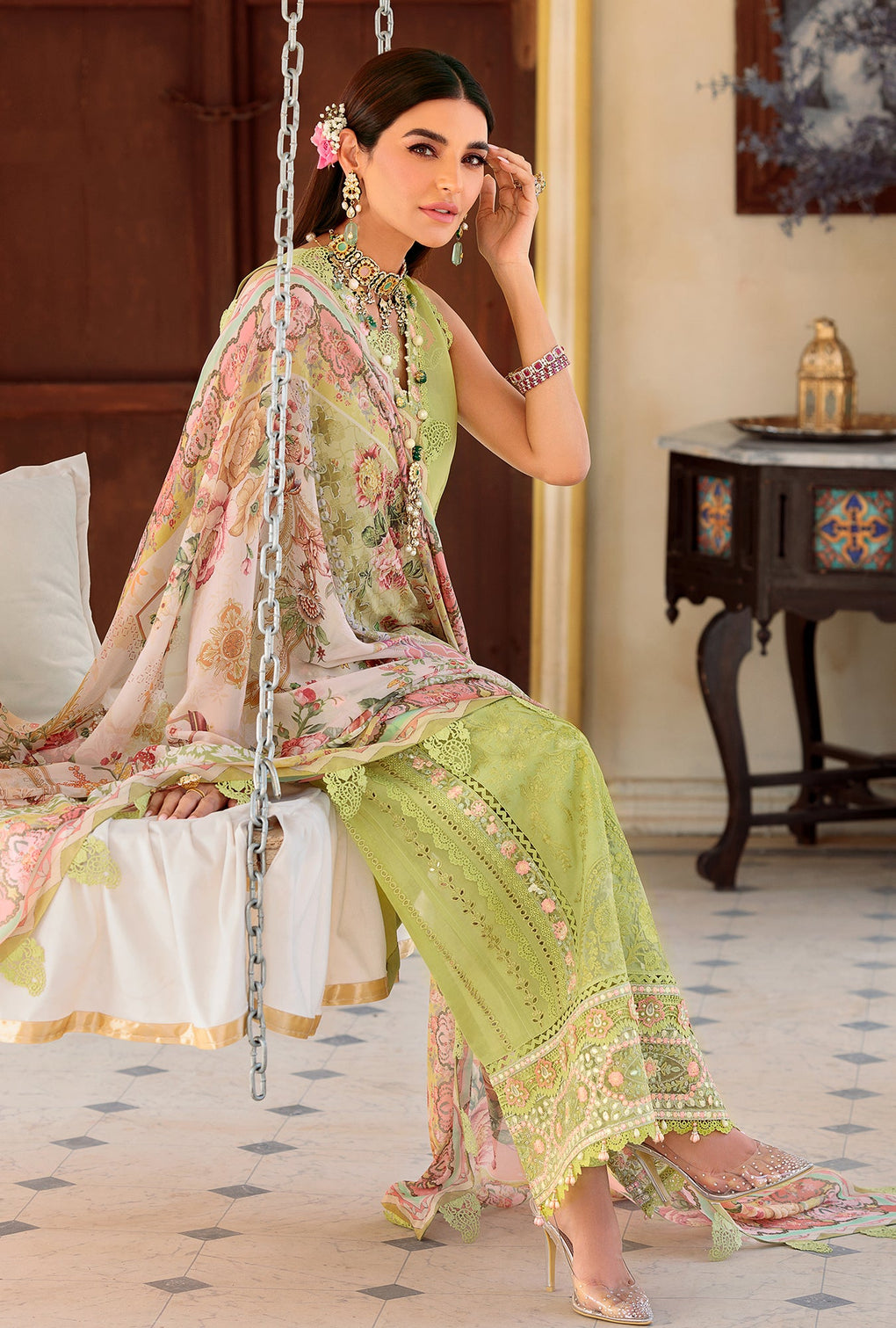 NEIDCHK22-D5-A-ZIBAA | Noor | Eid Chikankari Lawn 2022