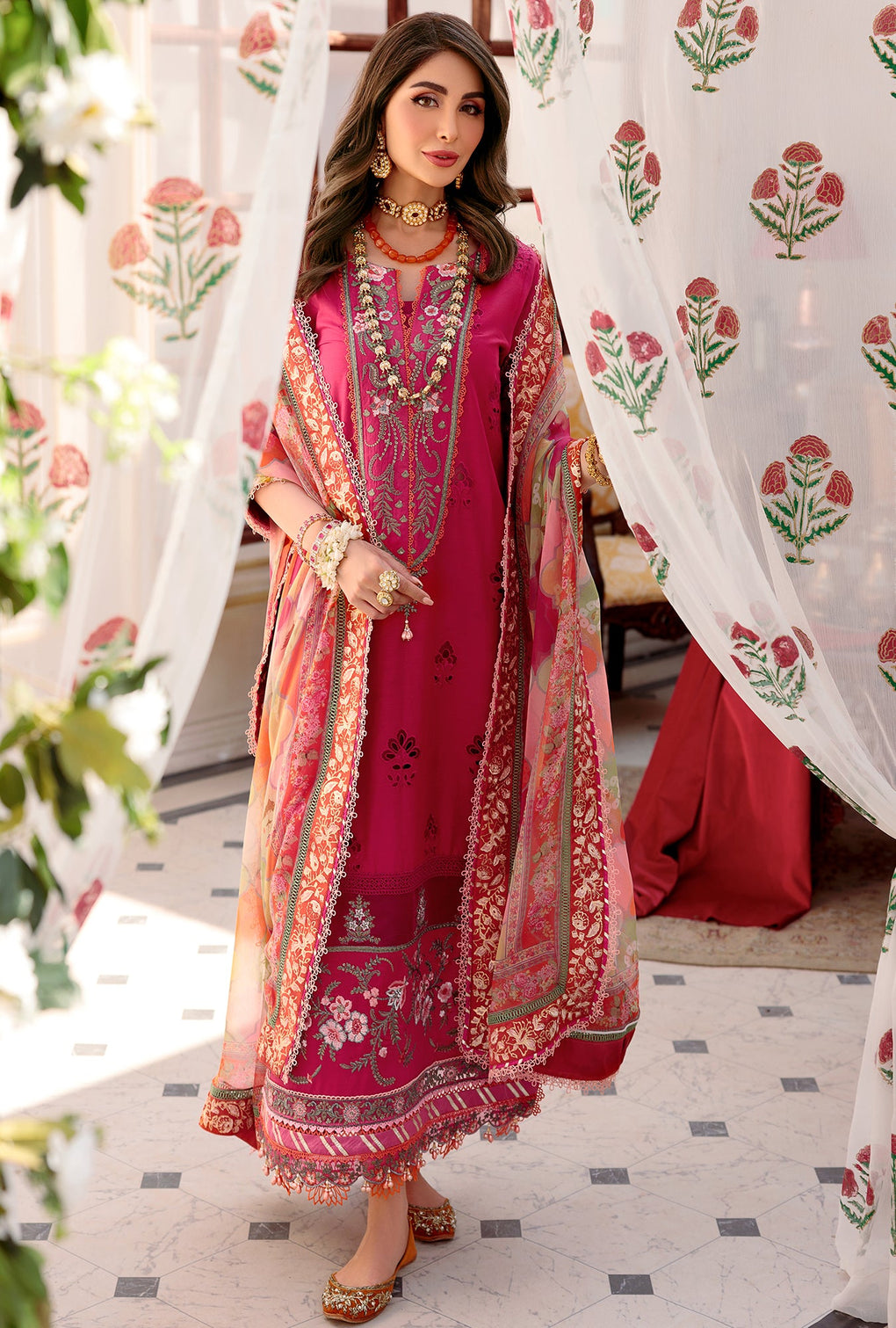 NEIDCHK22-D3-A-HAYAL | Noor | Eid Chikankari Lawn 2022