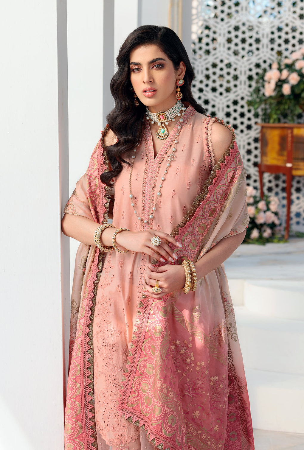 NLCL22-D4-B | Noor | Luxury Chikankari Lawn Collection 2022