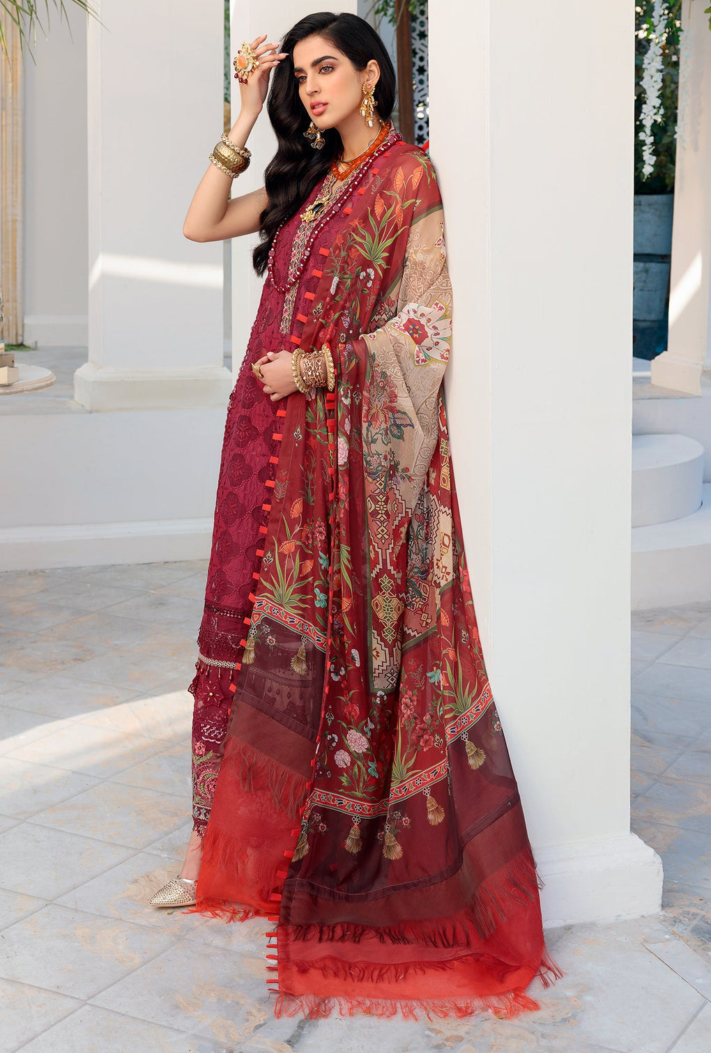 NLCL22-D12-B | Noor | Luxury Chikankari Lawn Collection 2022