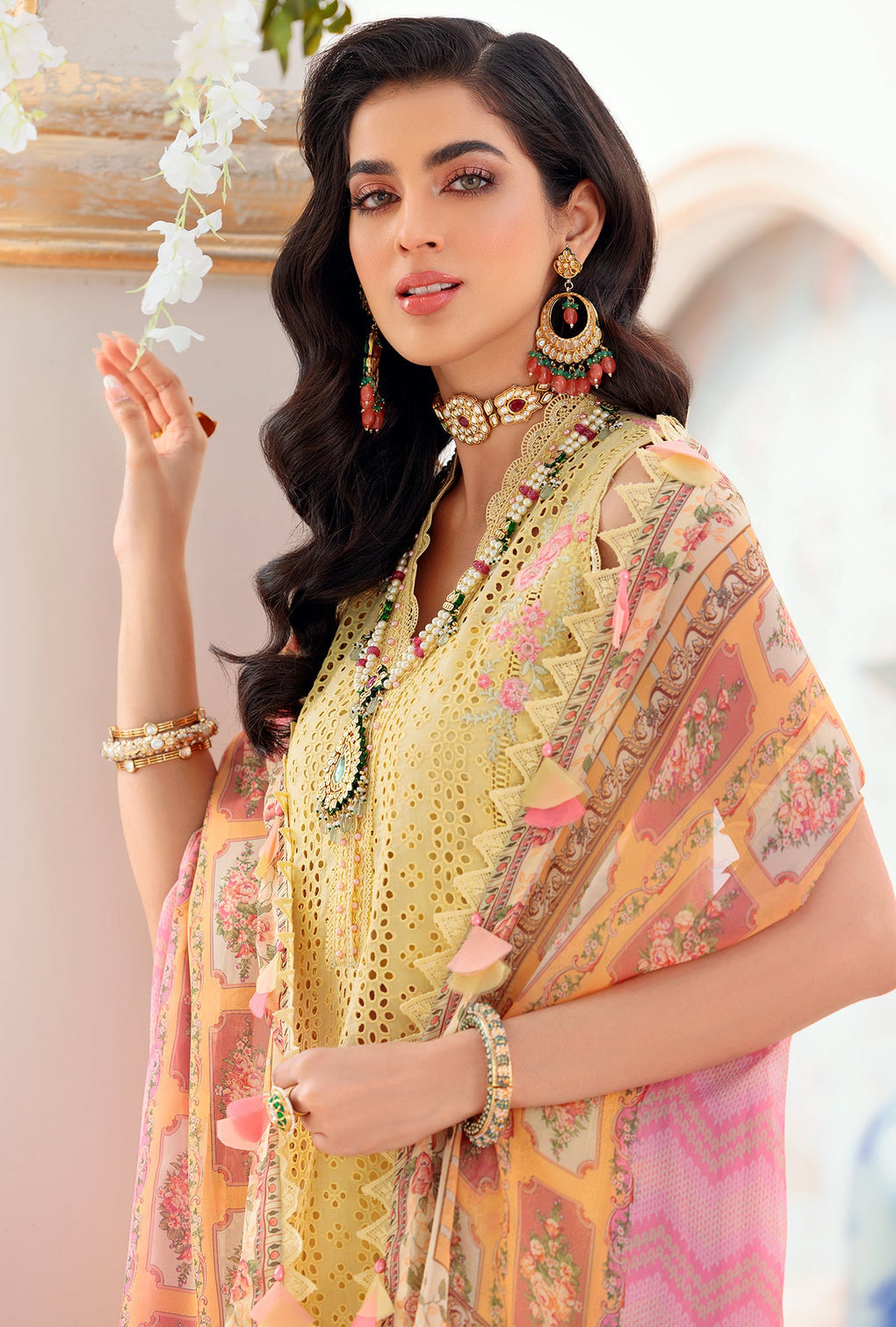 NLCL22-D2-B | Noor | Luxury Chikankari Lawn Collection 2022