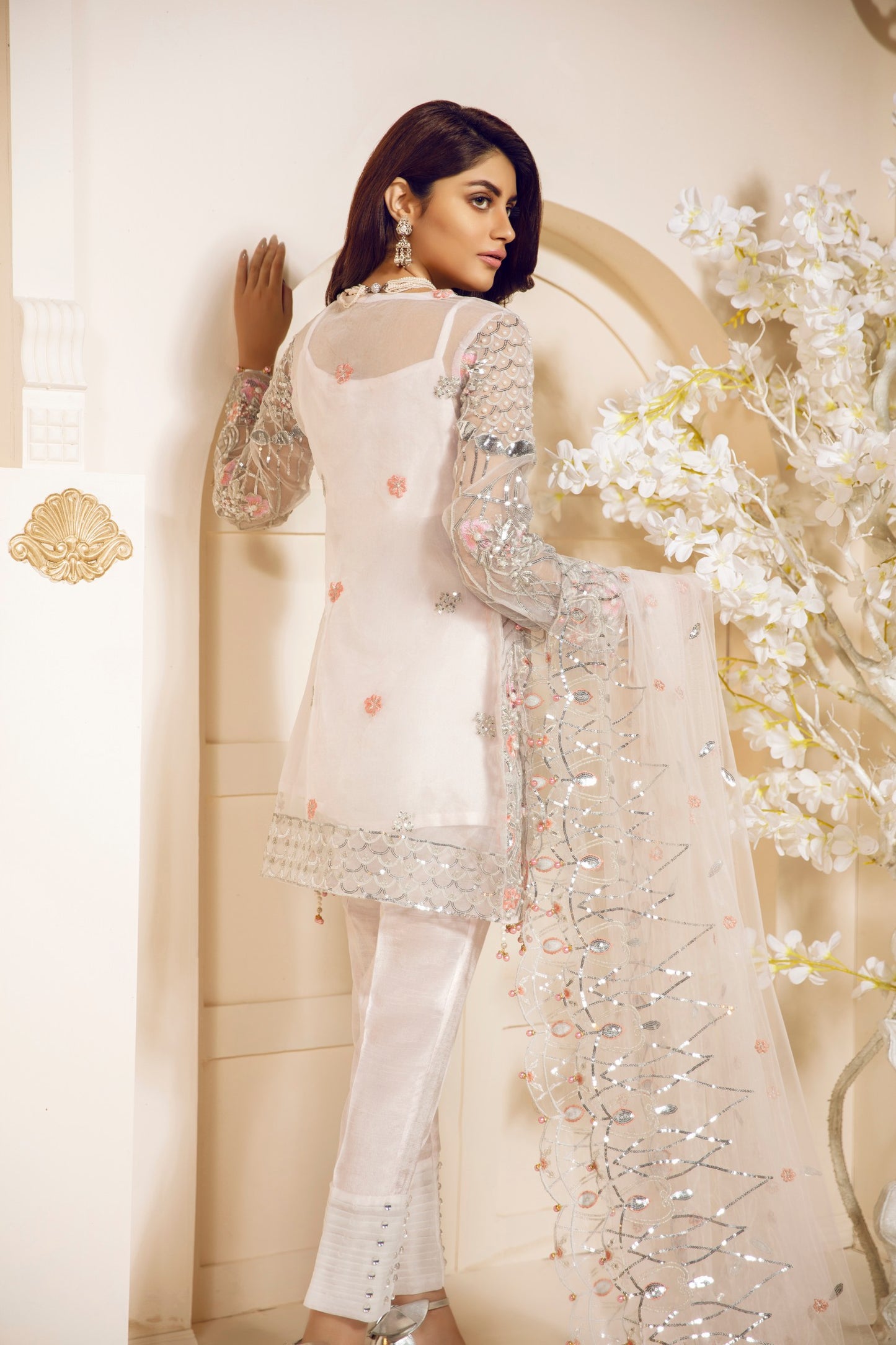 Lorem Lpsum MA-07 (Mashq Wedding Chiffon Collection)