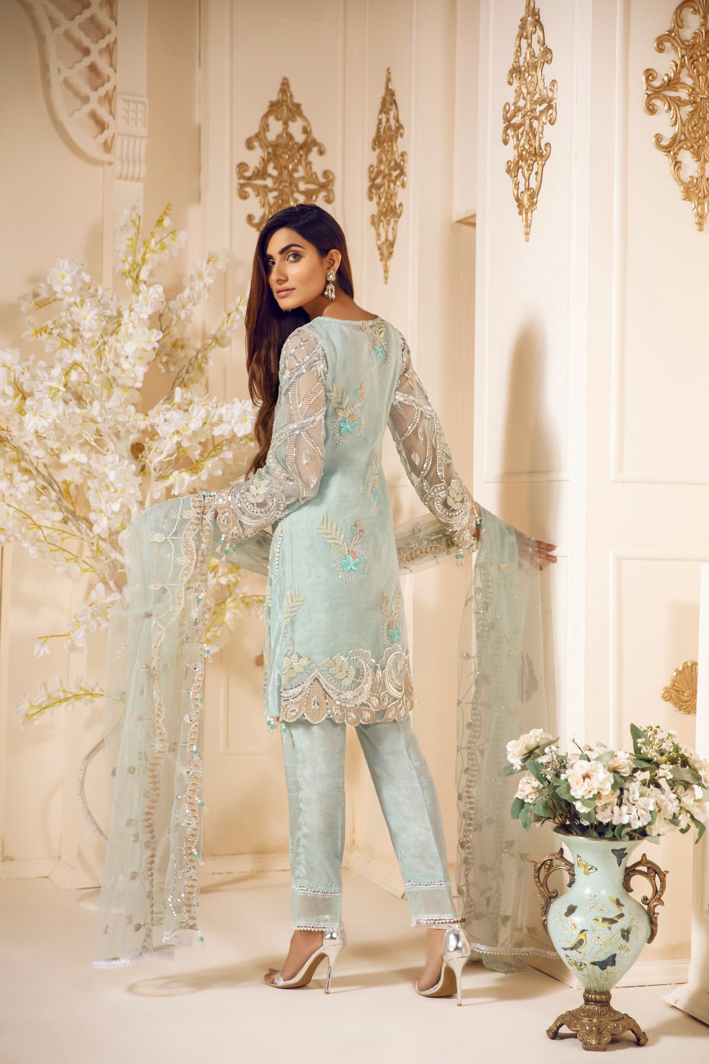 Splendor MA-02 (Mashq Wedding Chiffon Collection)