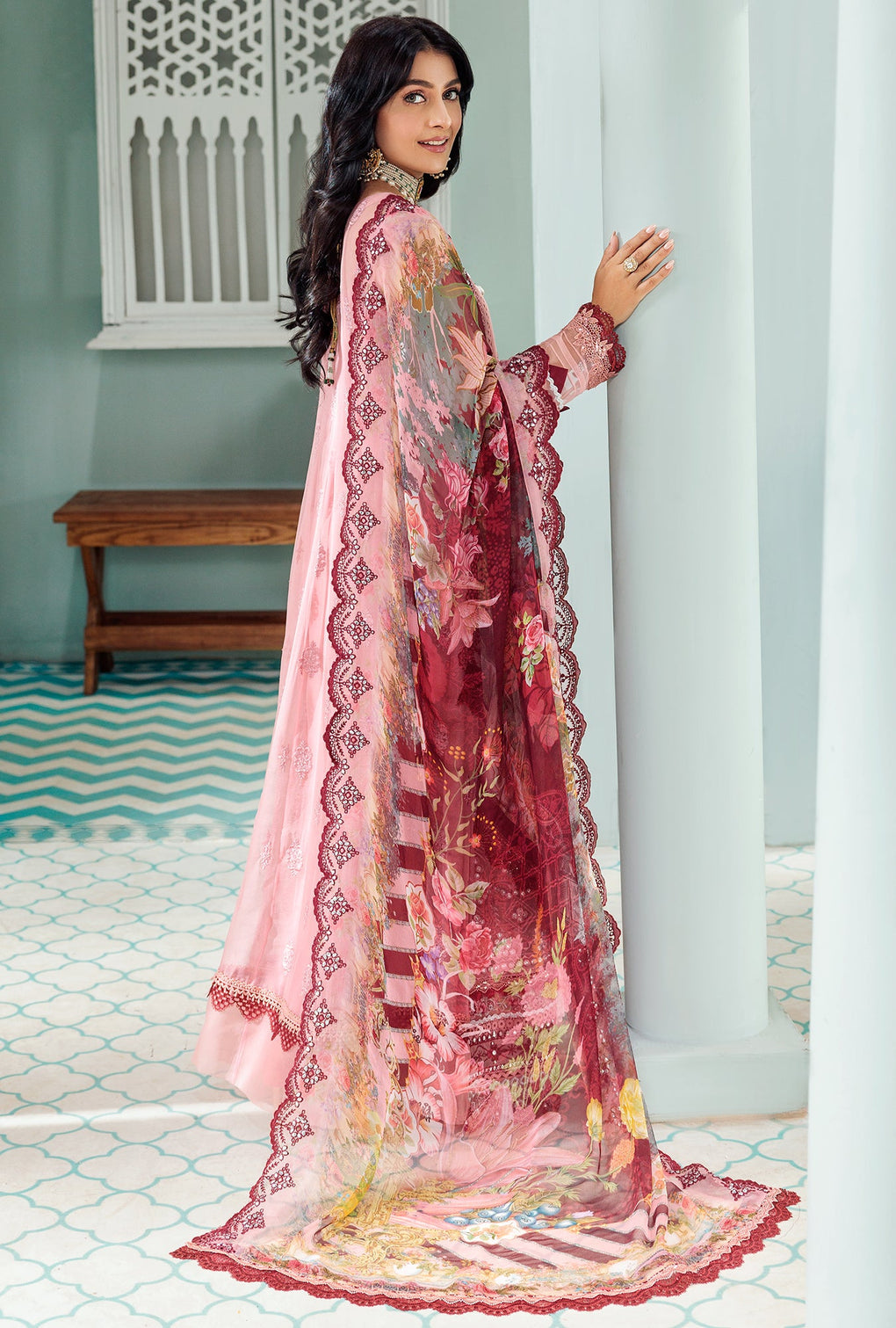 D2 - Hermosa | Noor | Chiffon Laserkari Collection 2022