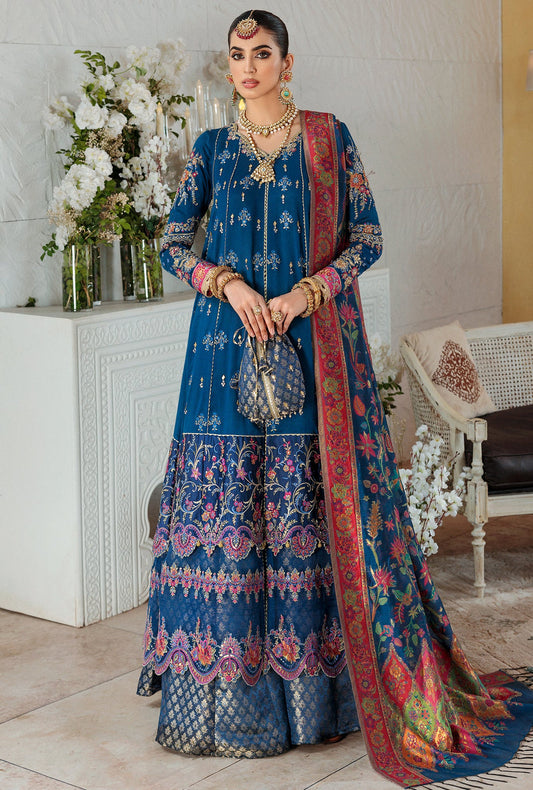 NOOR-KAANI22-D2-AZURE | Noor | Kaani Collection 2022