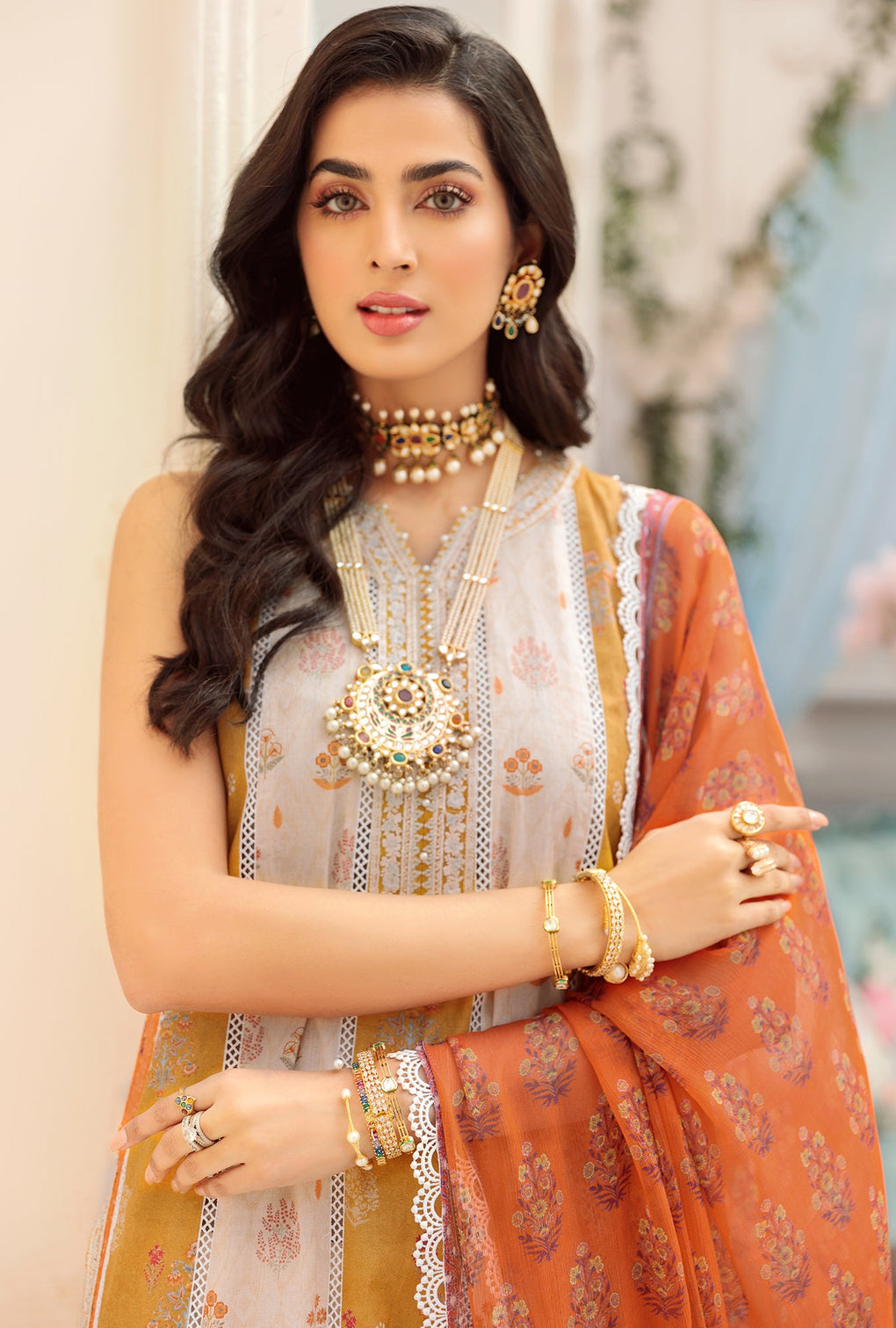 NPRINT22-D3-A | Saadia Asad | Noor Prints Lawn Collection 2022