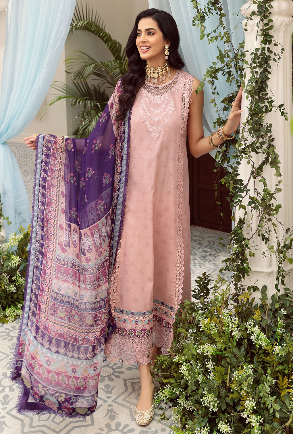 NPRINT22-D7-A | Saadia Asad | Noor Prints Lawn Collection 2022