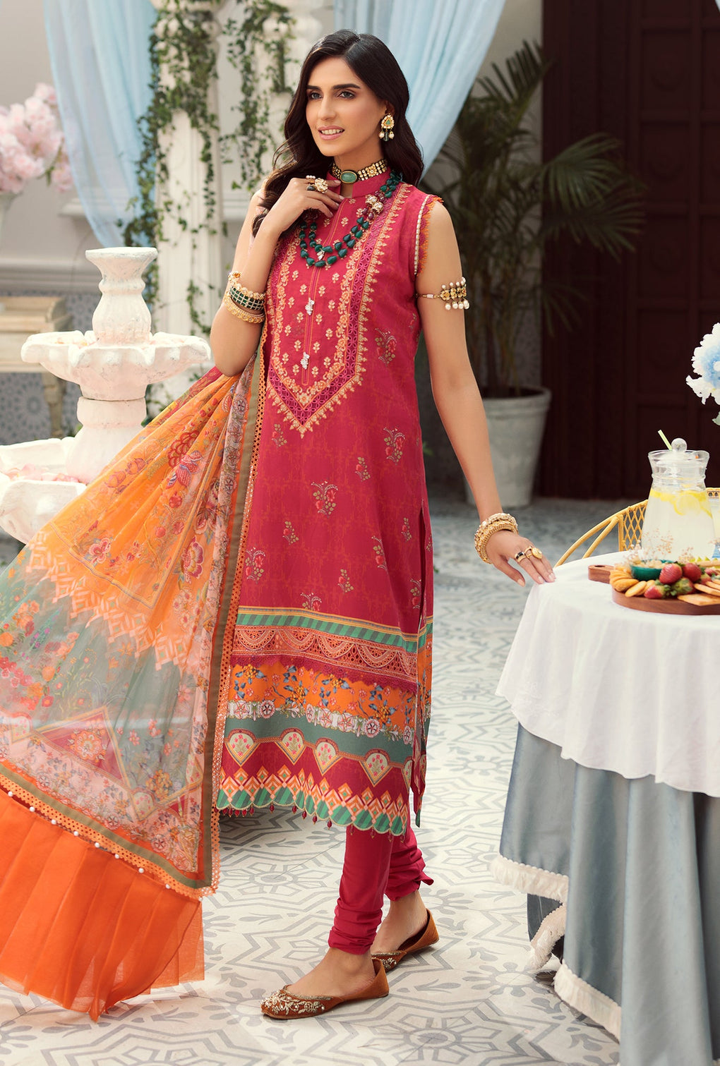 NPRINT22-D5-A | Saadia Asad | Noor Prints Lawn Collection 2022