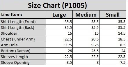 Embroidered Grip Shirt (P1005) by Limelight