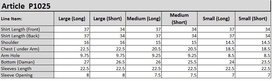 Embroidered Grip Shirt (P1025) by Limelight